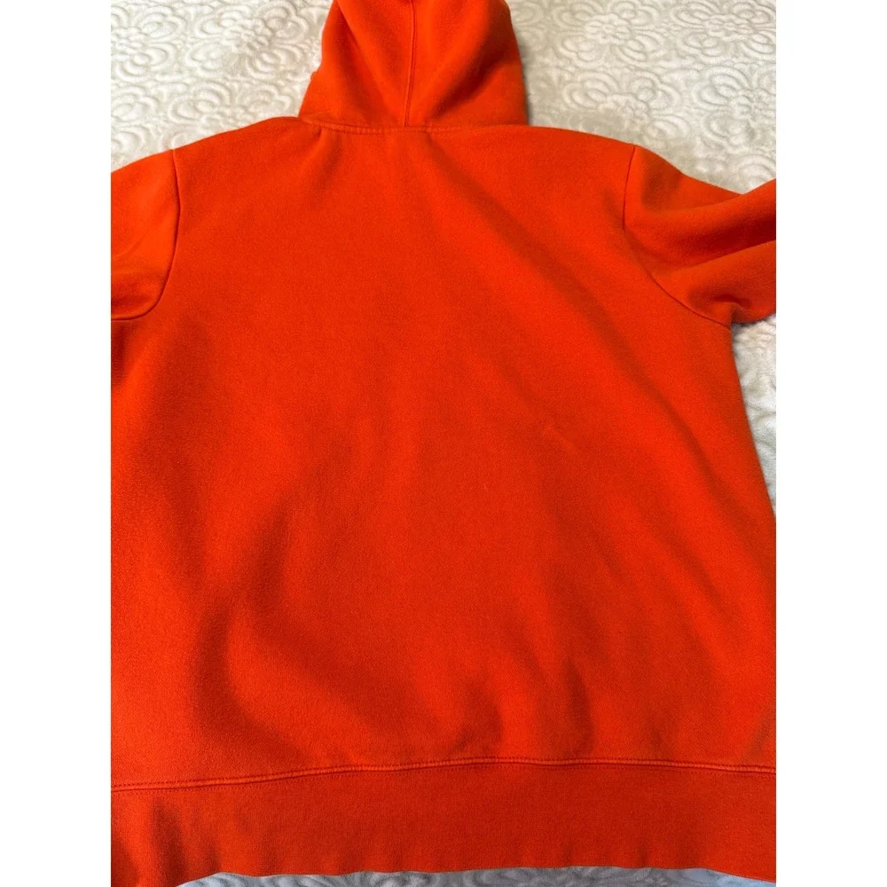 The North Face Berkeley Hoodie Men's L Pumpkin Orange Heritage Logo Gorpcore